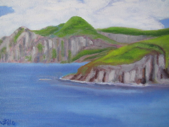 Cabo de Ogo&ntilde;o desde Bermeo